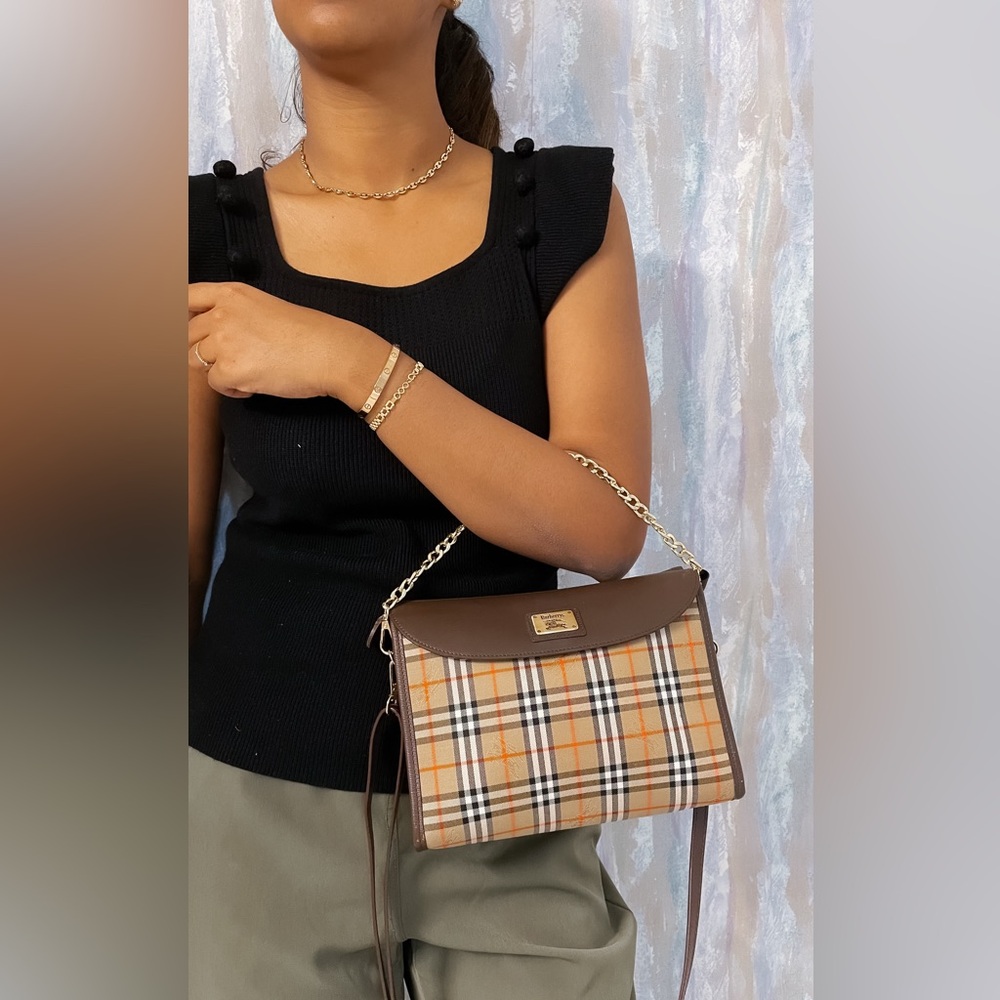 Burberry Haymarket check bag - Picture 3 of 15